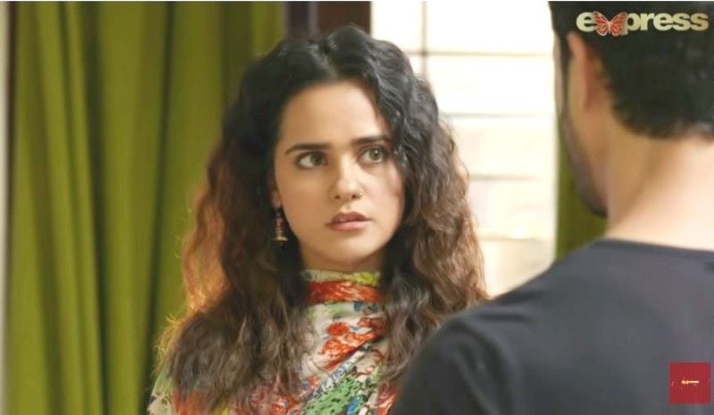 Rabya Kulsoom in a still from the TV show Shehr-e-Malal