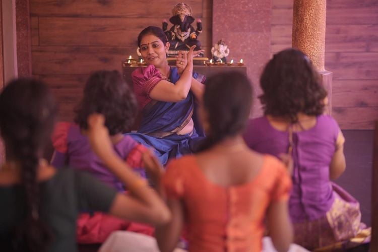 Rachana Narayanakutty at her dance school Srishti Centre for Arts and Culture