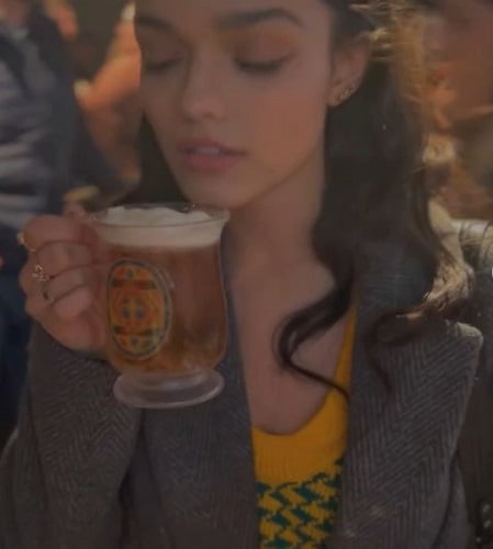 Rachel Zegler consuming alcohol