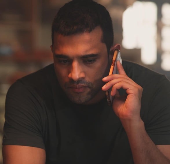 Rachit Singh in a still from the web series Karmma Calling (2024)