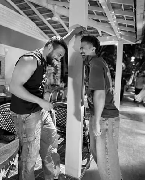 Rachit Singh with Huma Qureshi