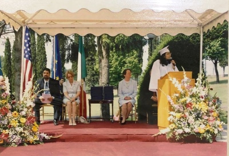 Radhika Gupta during her school