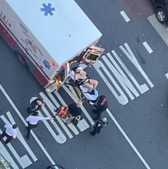 Rahmanullah Lakanwal after being taken into custody