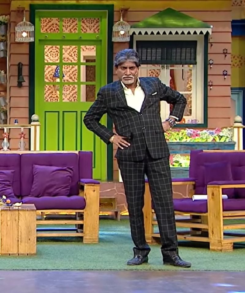 Rahul Srivastava as Amitabh Bachchan in The Kapil Sharma Show