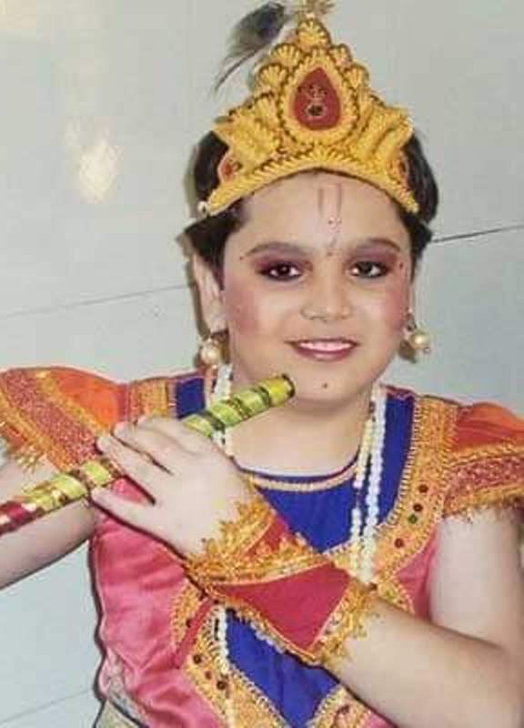 Raj Anadkat in his childhood