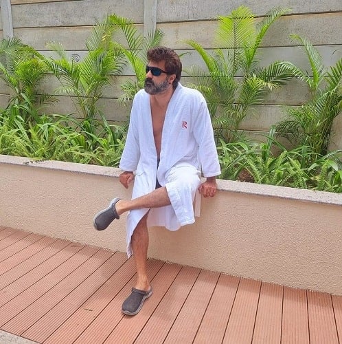 Raj Deepak Shetty during his vacation