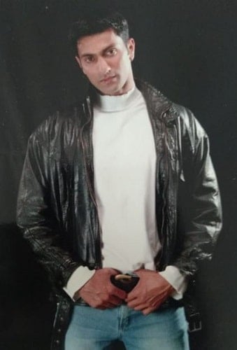 Raj Deepak Shetty during his younger days