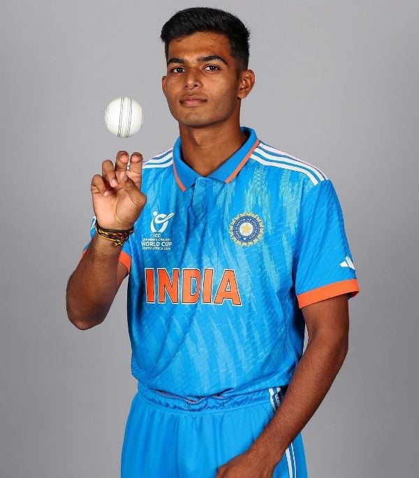 Raj Limbani during 2024 Under-19 World Cup