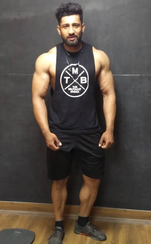 Rajat Dalal during his college years