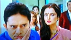 Rajeev Bhardwaj in Super Nani alongside Rekha