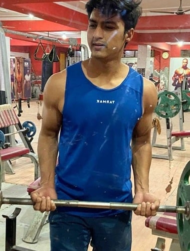 Rajeev Dhoundiyal at a gym