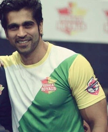 Rajeev Pillai during the CCL match