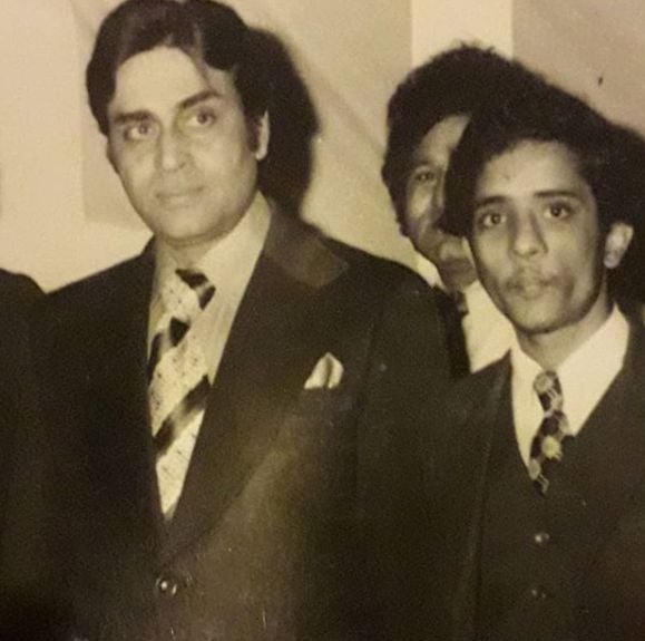 Rajesh Puri in his school days