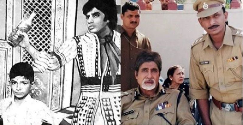 Rajesh Tailang With Amitabh Bachchan
