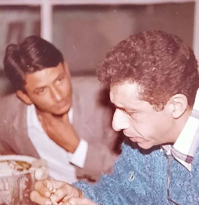 Rajesh Tailang With Naseeruddin Shah