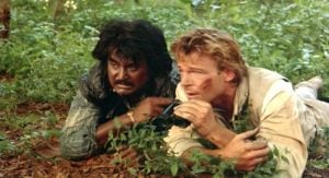 Rajinikanth acted in Bloodstone