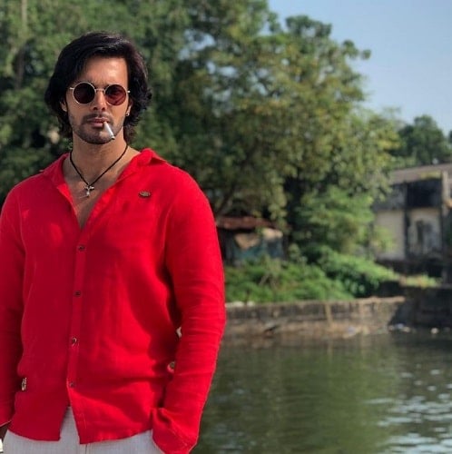 Rajneesh Duggal smoking