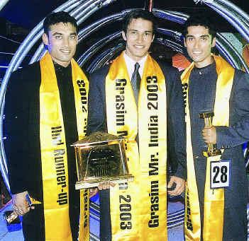 Rajneesh Duggal - winner of Grasim Mr. India 2003