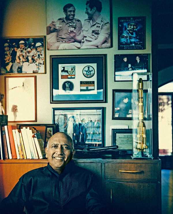 Rakesh Sharma With His Space Mission Memories