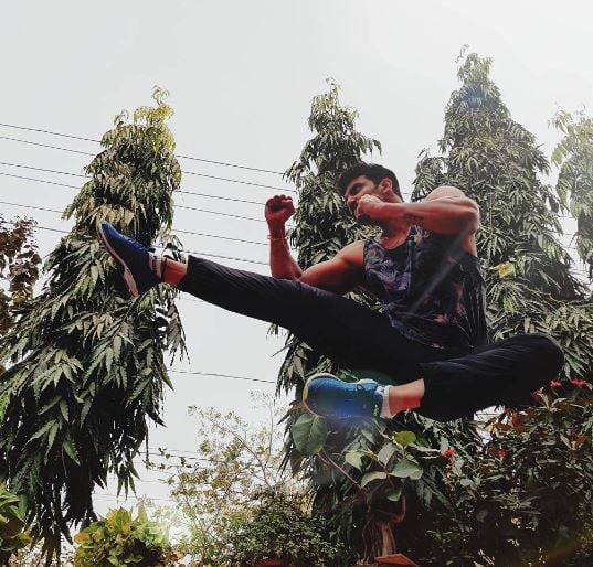 Ram Yashvardhan kickboxing