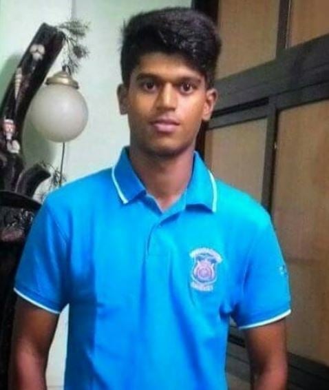 Ramakrishna Ghosh during his teenage years