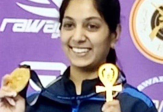 Ramita Jindal at the World Championship in Cairo