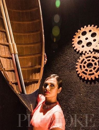 Ramya Pandian Posing in a Photoshoot