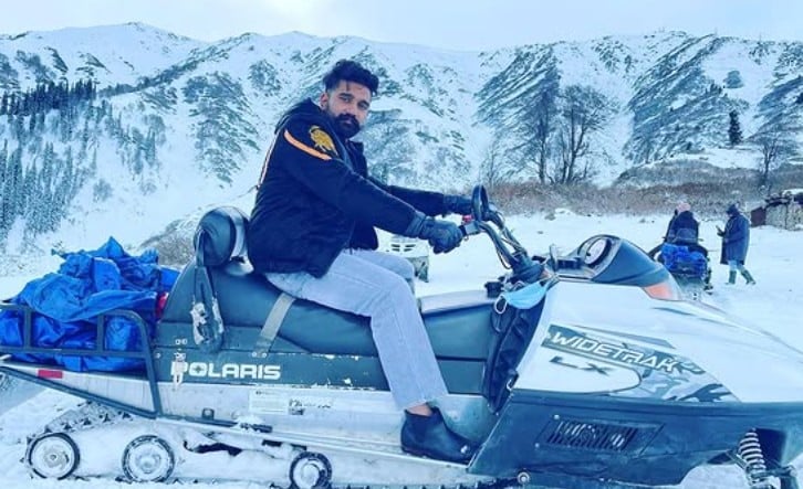 Rana Balachauria during a trip