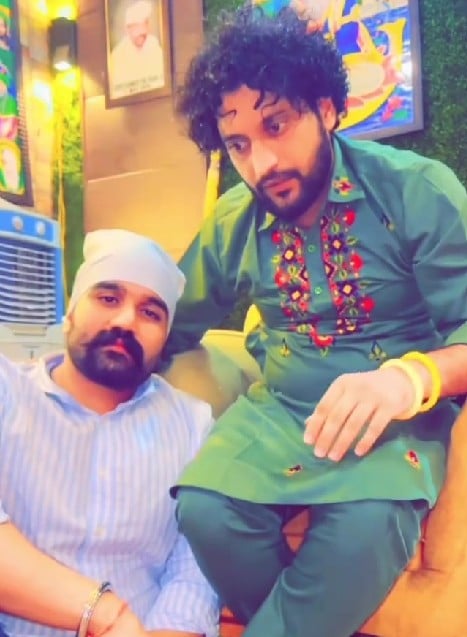 Rana Balachauria with Sai Surinder Shah