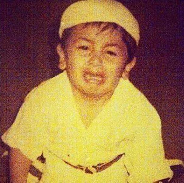 Ranbir Kapoor in his Childhood