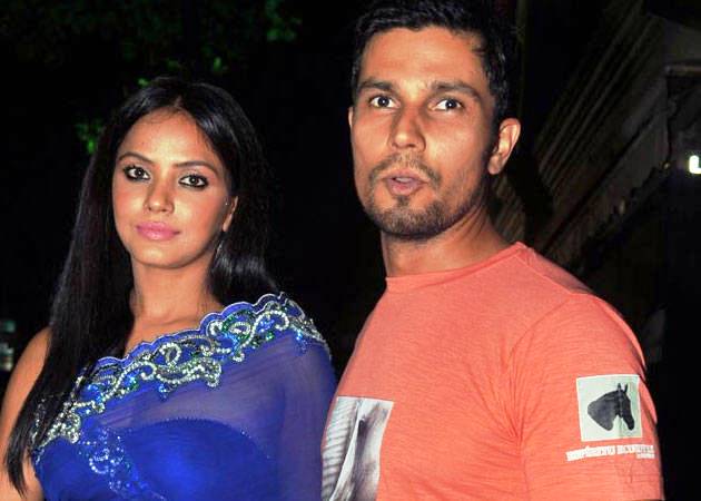 Randeep Hooda with Neetu Chandra