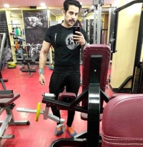 Randheer Rai at Gym