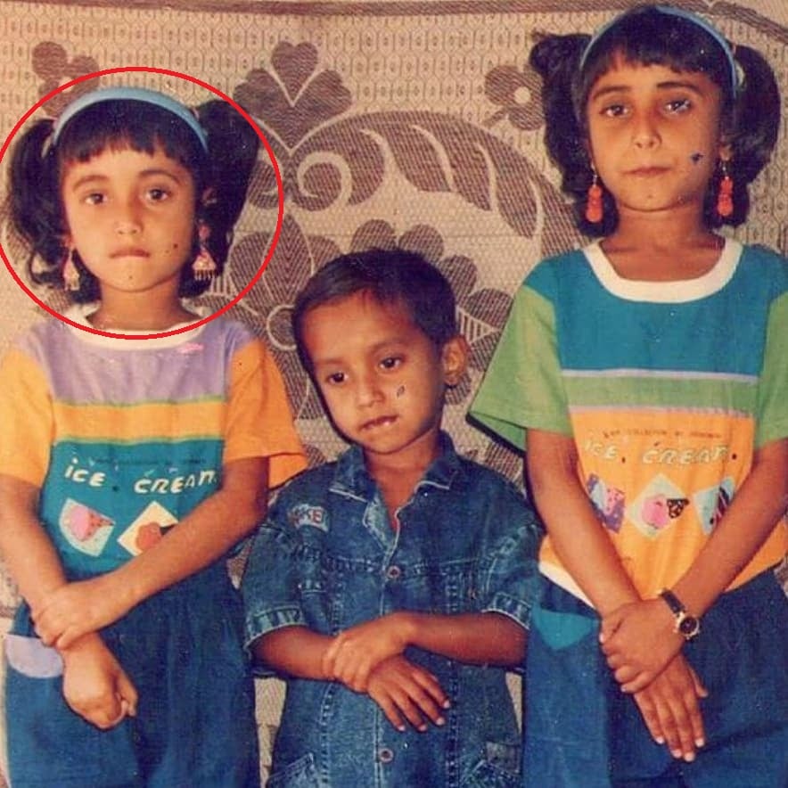 Rani Chatterjee Childhood Photo