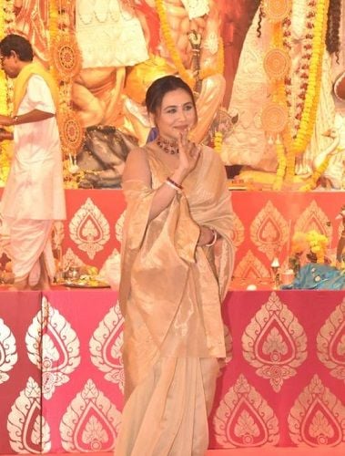 Rani Mukerji in a religious event