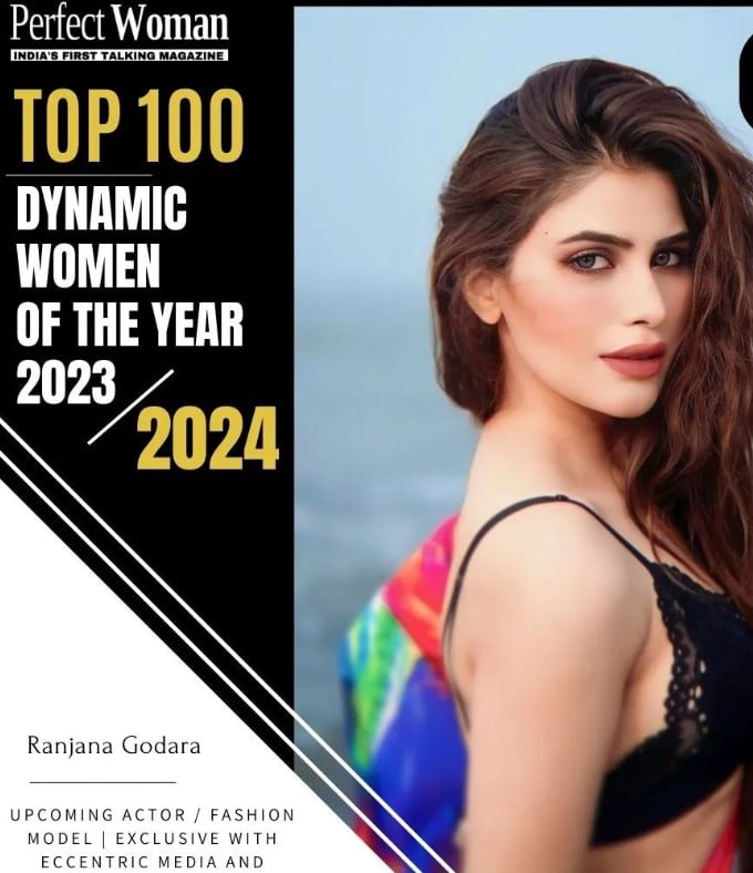 Ranjana Godara on the cover of the magazine Perfect Woman