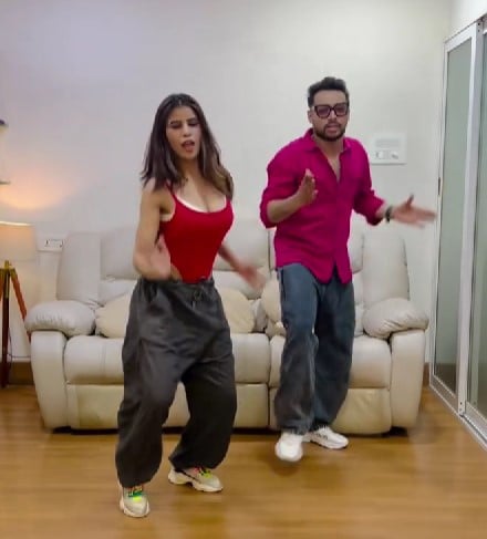 Ranjana Godara while practising dancing