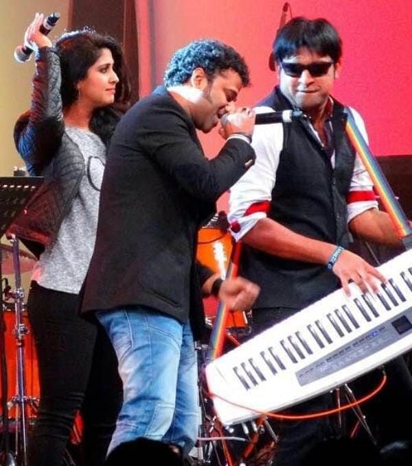 Ranjini Jose with K. K. Singer