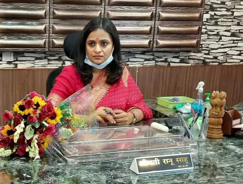 Ranu Sahu after becoming an IAS