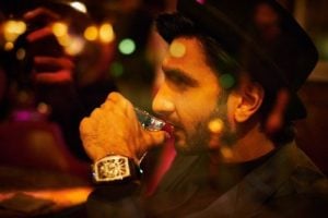 Ranveer Singh drinks alcohol