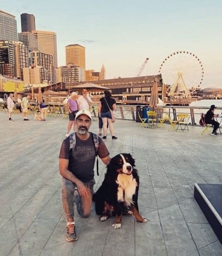 Ranvir Shorey during his vacation