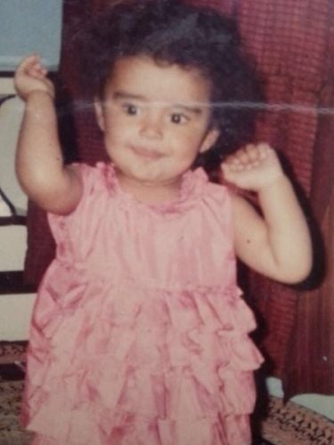 Rashi Raga during her childhood