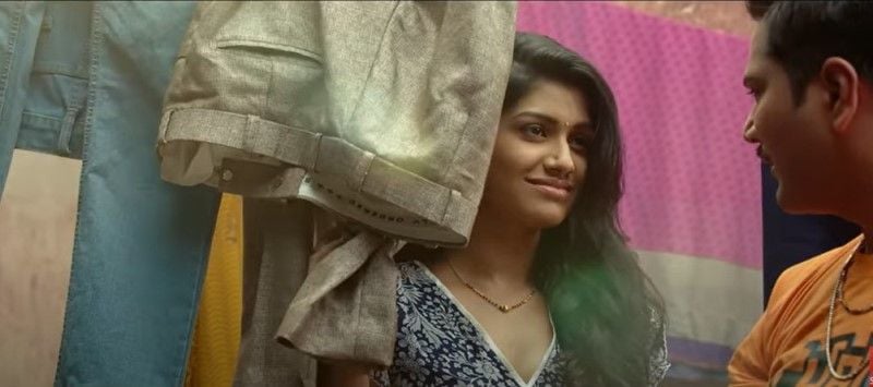 Rasika Sunil in a still from the 2017 Marathi film 