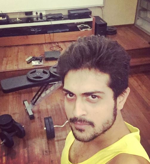 Raunaq Kamdar in a gym