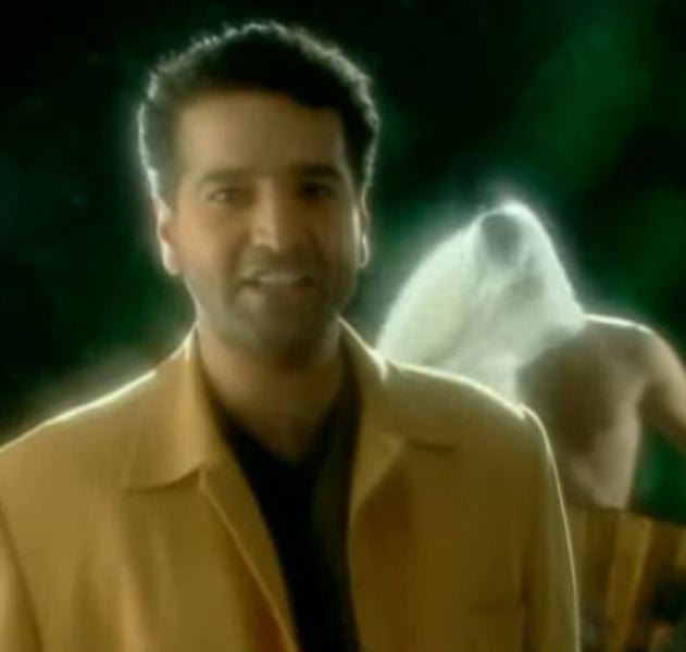 Ravi Behl in a still from the music video 