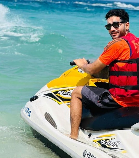 Ravi Kumar Sihag during his vacations