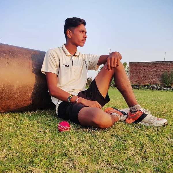 Ravi Kumar in his hometown Aligarh