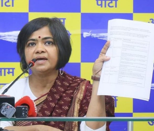 Reena Gupta as a spokesperson of AAP