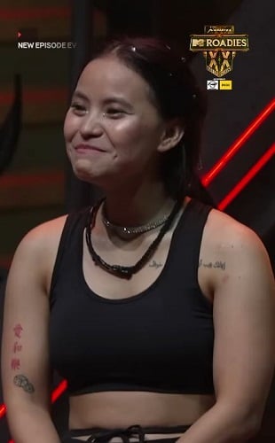 Rengsajir Kilingpi in MTV Roadies 20