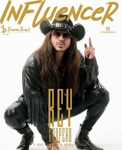 Rey Grupero featured on a magazine cover
