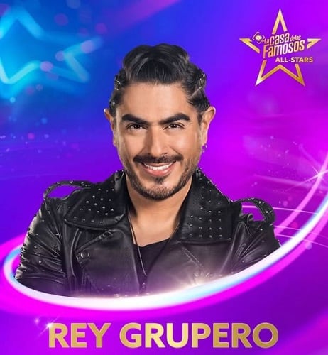 Rey Grupero in La casa de los famosos